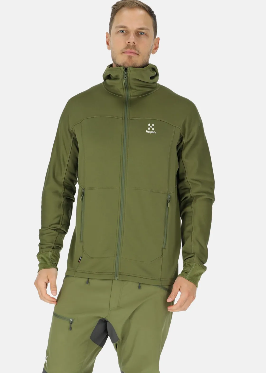 Online Haglöfs Betula Hood Men Olive Green