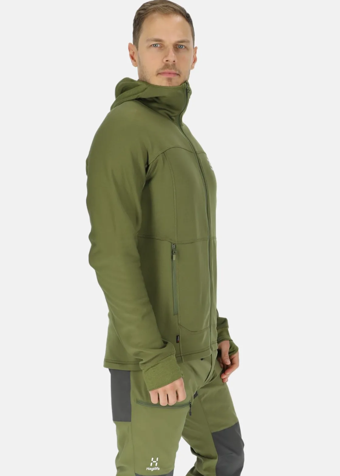 Online Haglöfs Betula Hood Men Olive Green