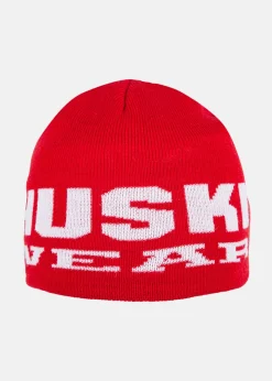 Hot Huski Wear BIG LOGO HAT Huski Red