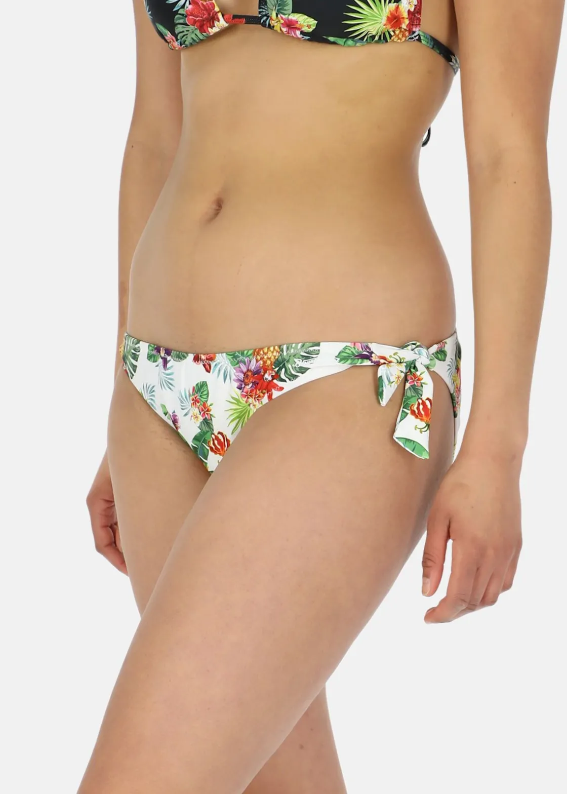 Sale Blount & Pool Bikini Side Tie Bottom White Pineapple