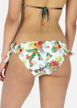 Sale Blount & Pool Bikini Side Tie Bottom White Pineapple