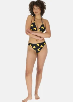 Sale Blount & Pool Bikini Thong Bottom Black Yellow Duck