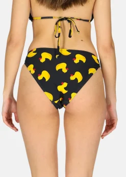 Discount Blount & Pool Bikini Triangle Bottom W Black Yellow Duck
