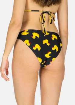 Discount Blount & Pool Bikini Triangle Bottom W Black Yellow Duck