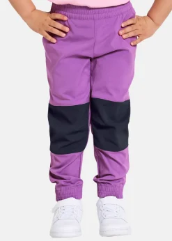 Outlet Didriksons BLÅBÄR KIDS PANT Tulip Purple