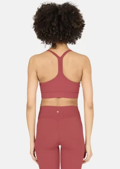 Hot Athlecia Bloom V2 W Sports Bra Roan Rouge