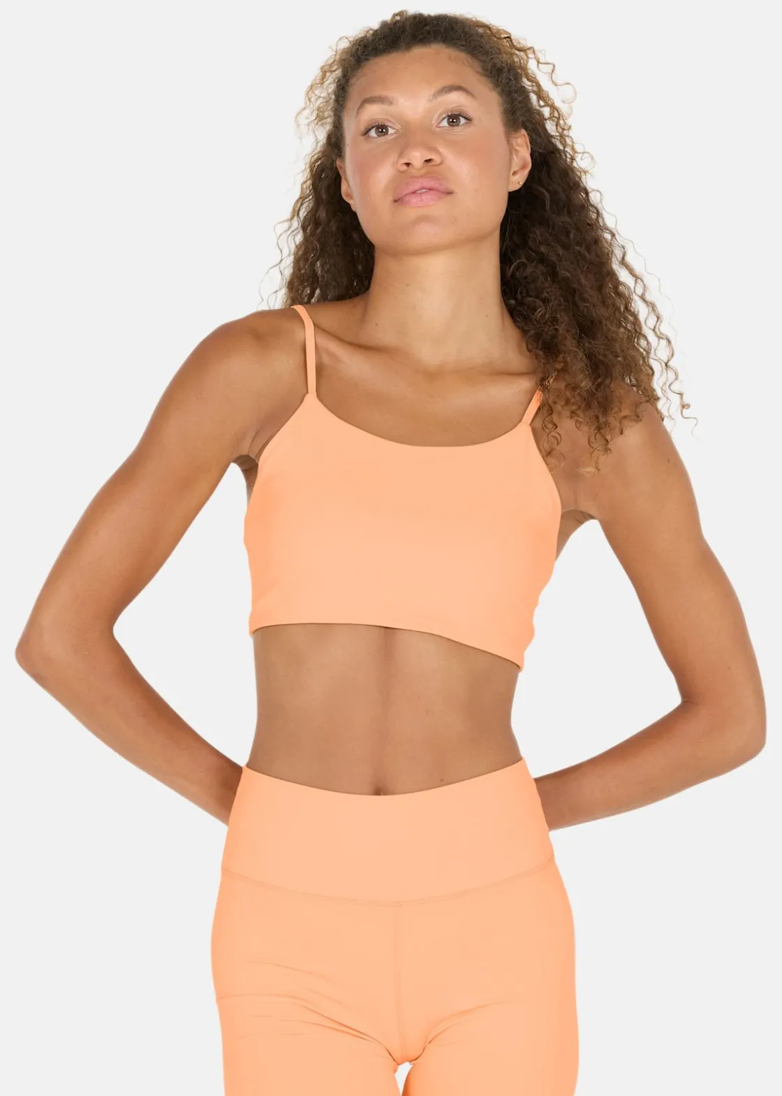 Outlet Athlecia Bloom W Sports Bra Peach Cobbler