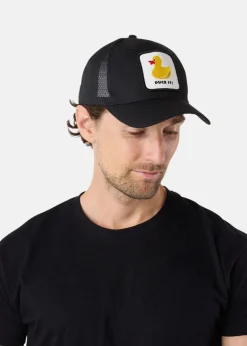 Outlet Blount & Pool Trucker Cap Black Yellow Duck