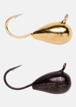 Best Blue Fox Volfram Mormyshka 2-p Guld/Svart