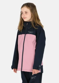 Sale Swedemount Bodö Rain Jacket JR Navy/Dusty Pink
