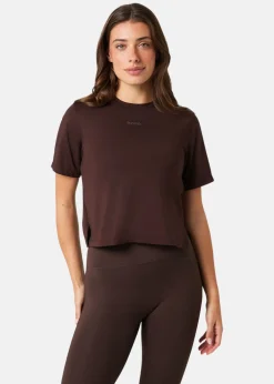 Clearance Björn Borg BORG CROPPED T-SHIRT MOLÉ