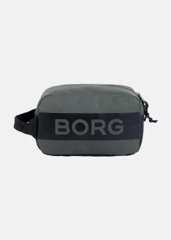New Björn Borg BORG LOGO WASH BAG AGAVE GREEN