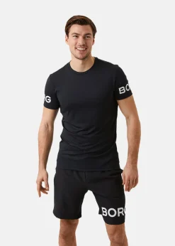 Sale Björn Borg BORG T-SHIRT Black Beauty