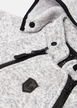 Lindberg BORMIO BABY OVERALL GREYMELANGE