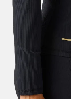 New Ellen New York Boston Rib Jacket W Black