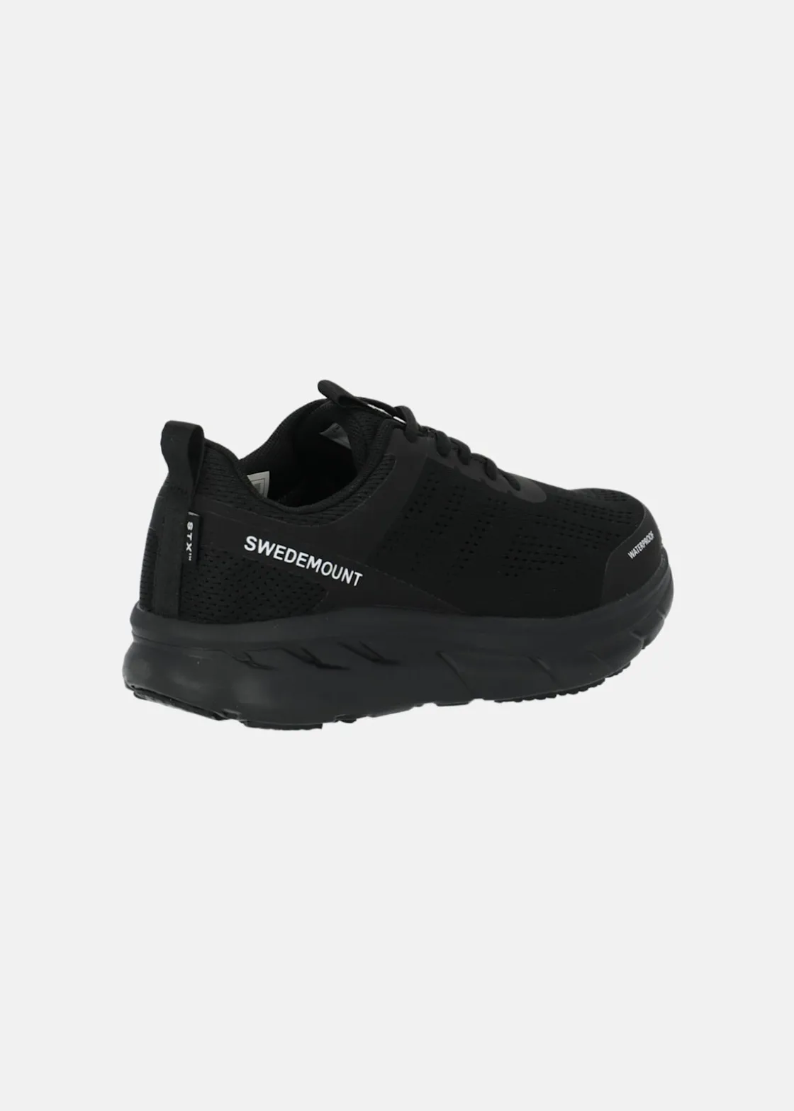 New Swedemount Boston Running STX Waterproof Women's Shoe Black/Black