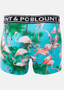 Sale Blount & Pool Boxer Shorts JR Jungle Flamingo