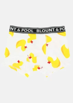 Online Blount & Pool Boxer Shorts JR 4-Pack Black Yellow Duck
