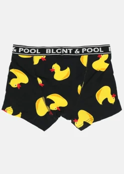 Online Blount & Pool Boxer Shorts JR 4-Pack Black Yellow Duck