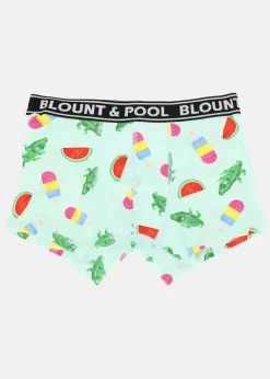 Online Blount & Pool Boxer Shorts JR 4-Pack Black Yellow Duck