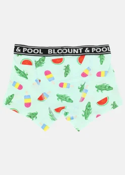 Online Blount & Pool Boxer Shorts JR 4-Pack Black Yellow Duck