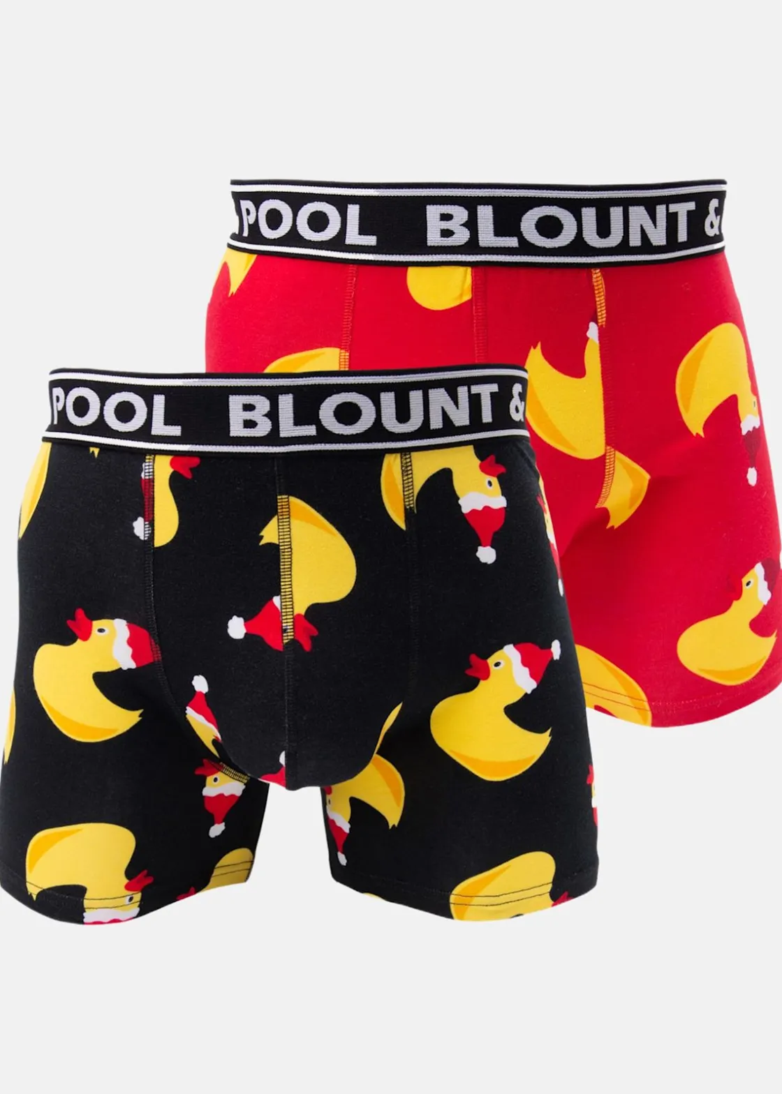 Clearance Blount & Pool Boxer shorts Sant Yel Duck 2p Black/Red
