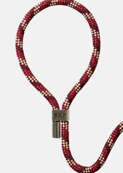 New Casall Braided Yoga Carry Strap Raspberry/Beige