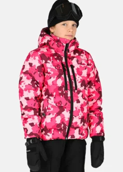 Online Swedemount Branäs Jacket JR Pink Camo