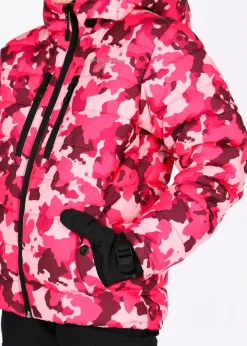 Online Swedemount Branäs Jacket JR Pink Camo