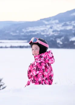 Online Swedemount Branäs Jacket JR Pink Camo