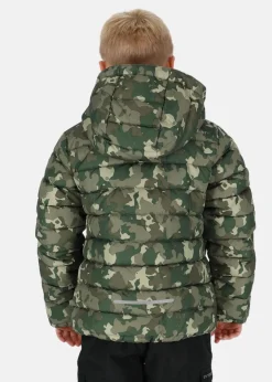 Hot Swedemount Branäs Jacket JR 2.0 Camoflauge Green/ Orange