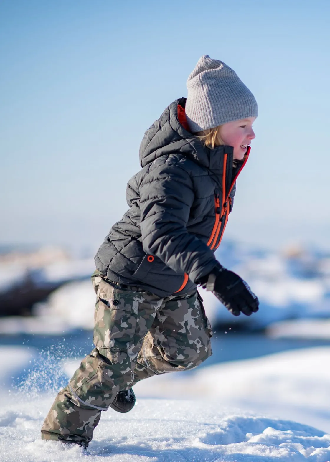 Best Swedemount Branäs Pants JR Charcoal Melange