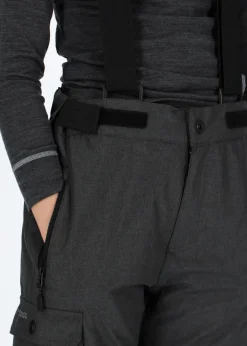 Best Swedemount Branäs Pants JR Charcoal Melange