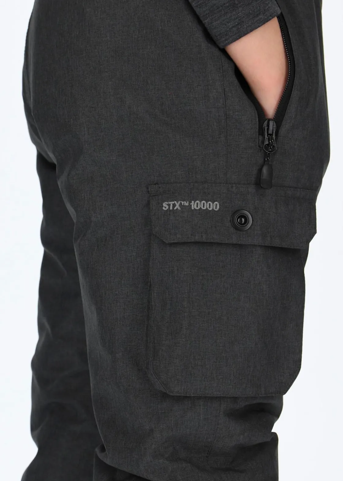 Best Swedemount Branäs Pants JR Charcoal Melange