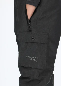 Best Swedemount Branäs Pants JR Charcoal Melange