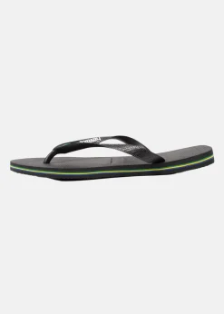 Best Havaianas Brazil Logo Black/Black