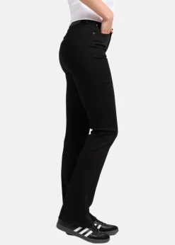 Sale Lee BREESE_BOOT BLACK_RINSE DENIM BLACK