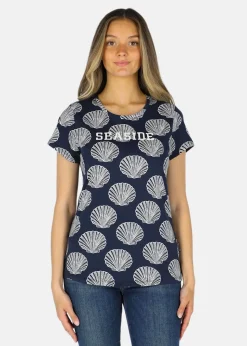 Best Seaside Breeze Tee W Navy Shell