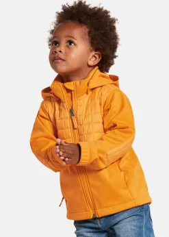 Hot Didriksons BRISKA KIDS JKT 2 Happy orange