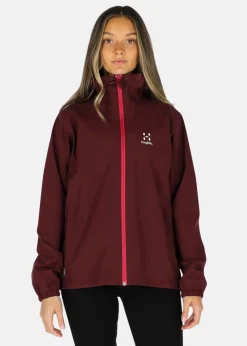 Clearance Haglöfs Buteo Jacket Women Aubergine
