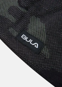 Bula CAMO PRINTED WOOL BEANIE DOLIVE
