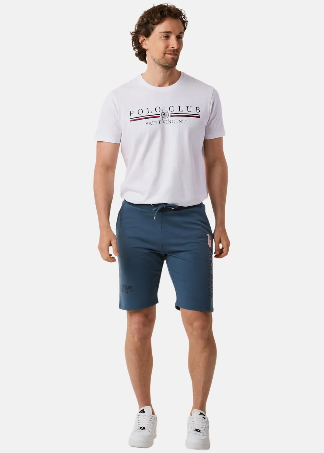 Saint Vincent Canberra Sweatshorts Denim Blue