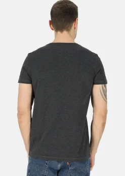 Online Koppartrans Car Logo Tee Dk. Grey Melange