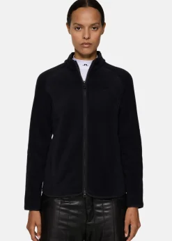Online J.lindeberg Catherine Fleece Mid Layer Black