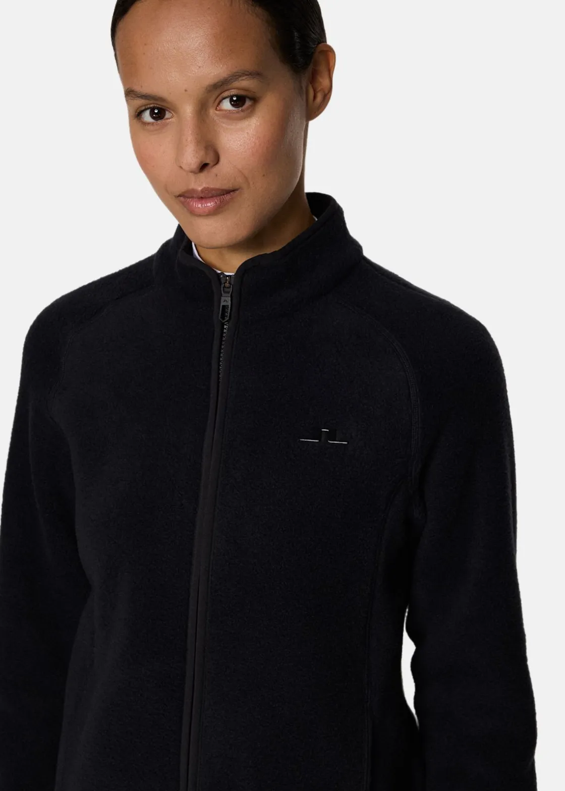 Online J.lindeberg Catherine Fleece Mid Layer Black