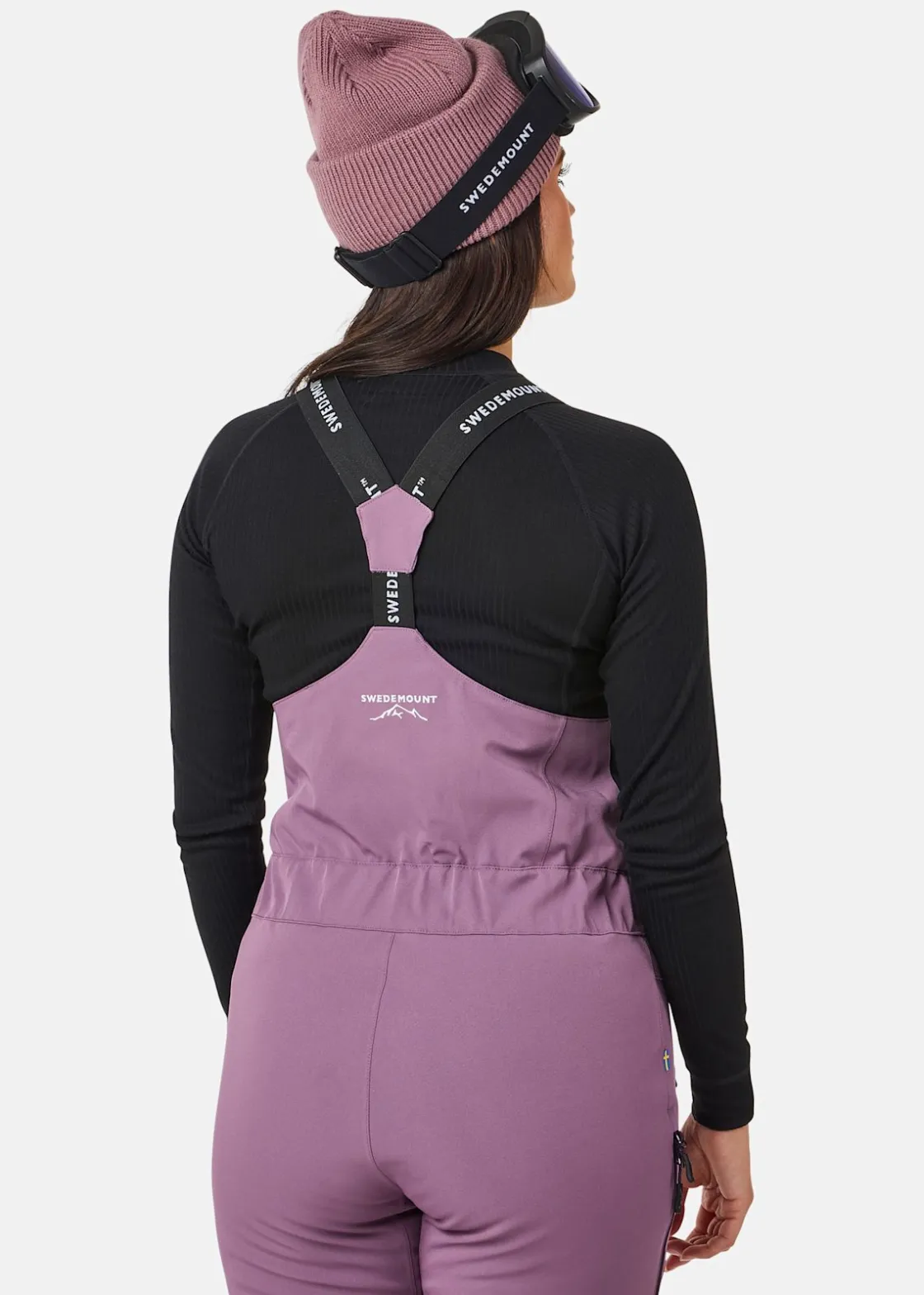 Best Swedemount Cervinia Bib Pants W Dk. Mauve/Dk. Plum