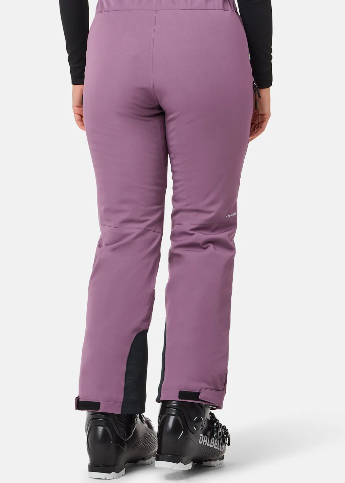 Best Swedemount Cervinia Bib Pants W Dk. Mauve/Dk. Plum