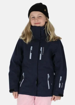 Discount Swedemount Cervinia Jacket JR Navy Melange/Lt Blue