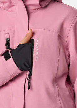 Clearance Swedemount Cervinia Jacket JR Dark Rose/Black