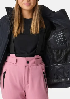 Clearance Swedemount Cervinia Puffer Ski Jacket JR Black/Black